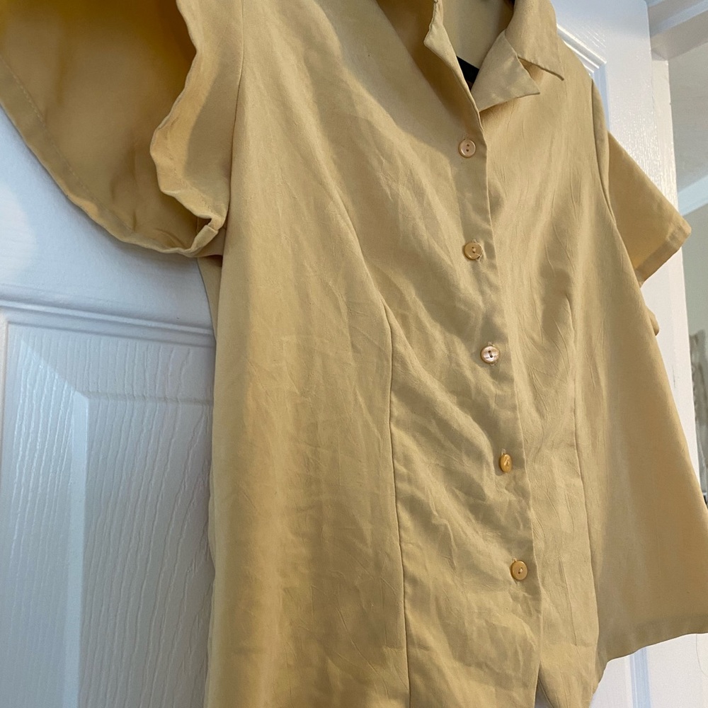 Vintage collared button up - Picture 4 of 5